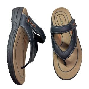 OrthOFeet Eldorado Sandals Flip Flops slides Shoes Size 10 2E (Wide) like new